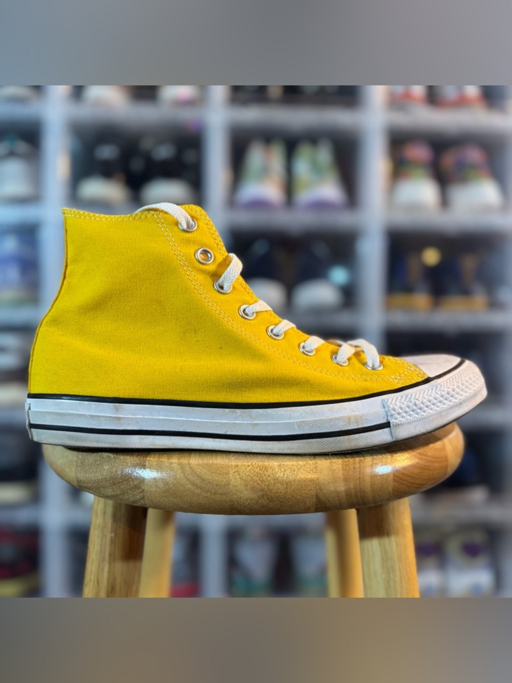 Converse Classic Yellow High Tops